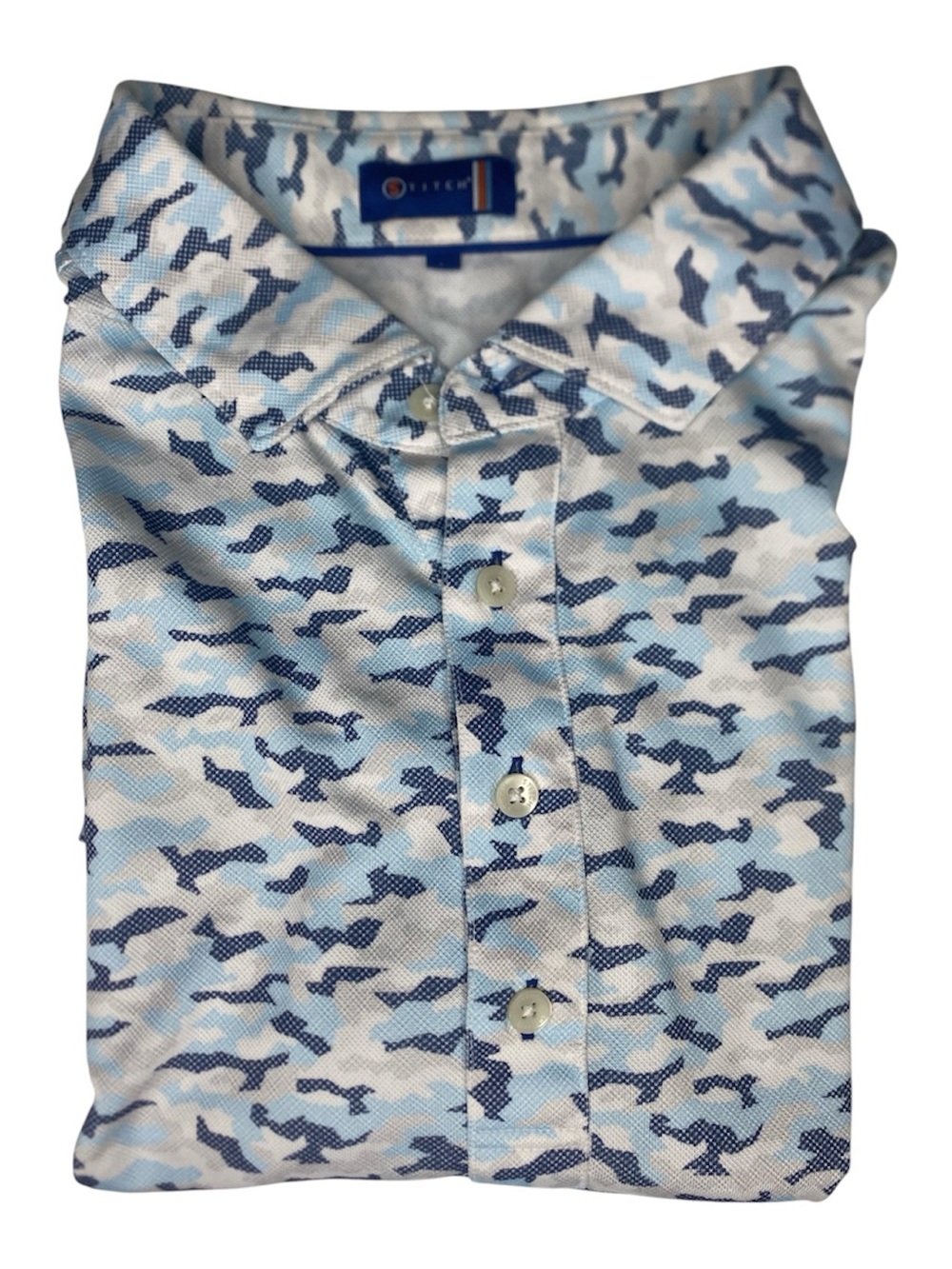 Stitch Golf Modern Camo polo Size L